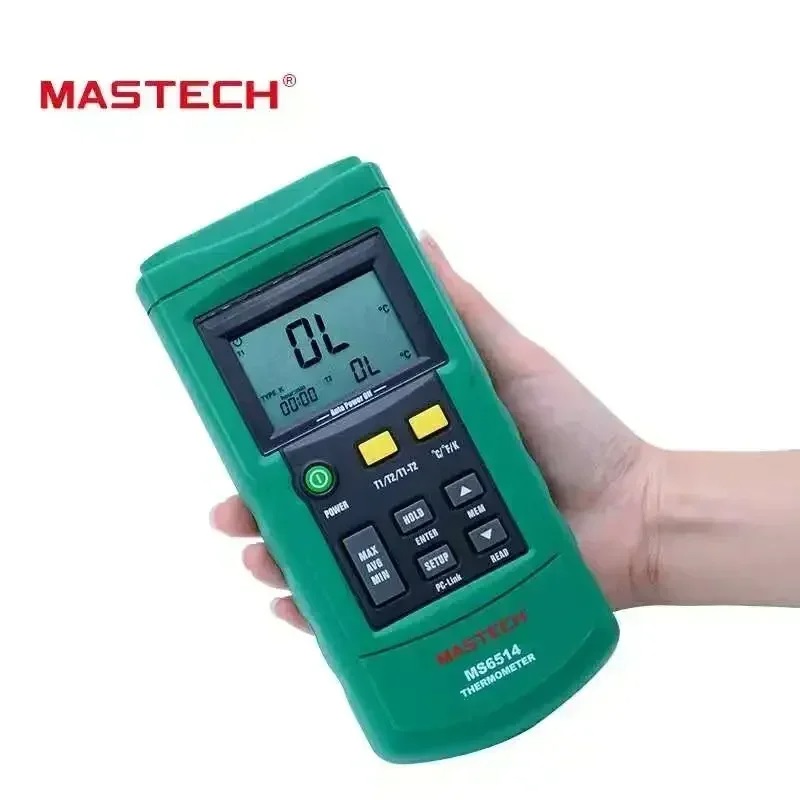 Logic Analyzer Usb - MasTech MS6514 Dual Channel digitale thermometer