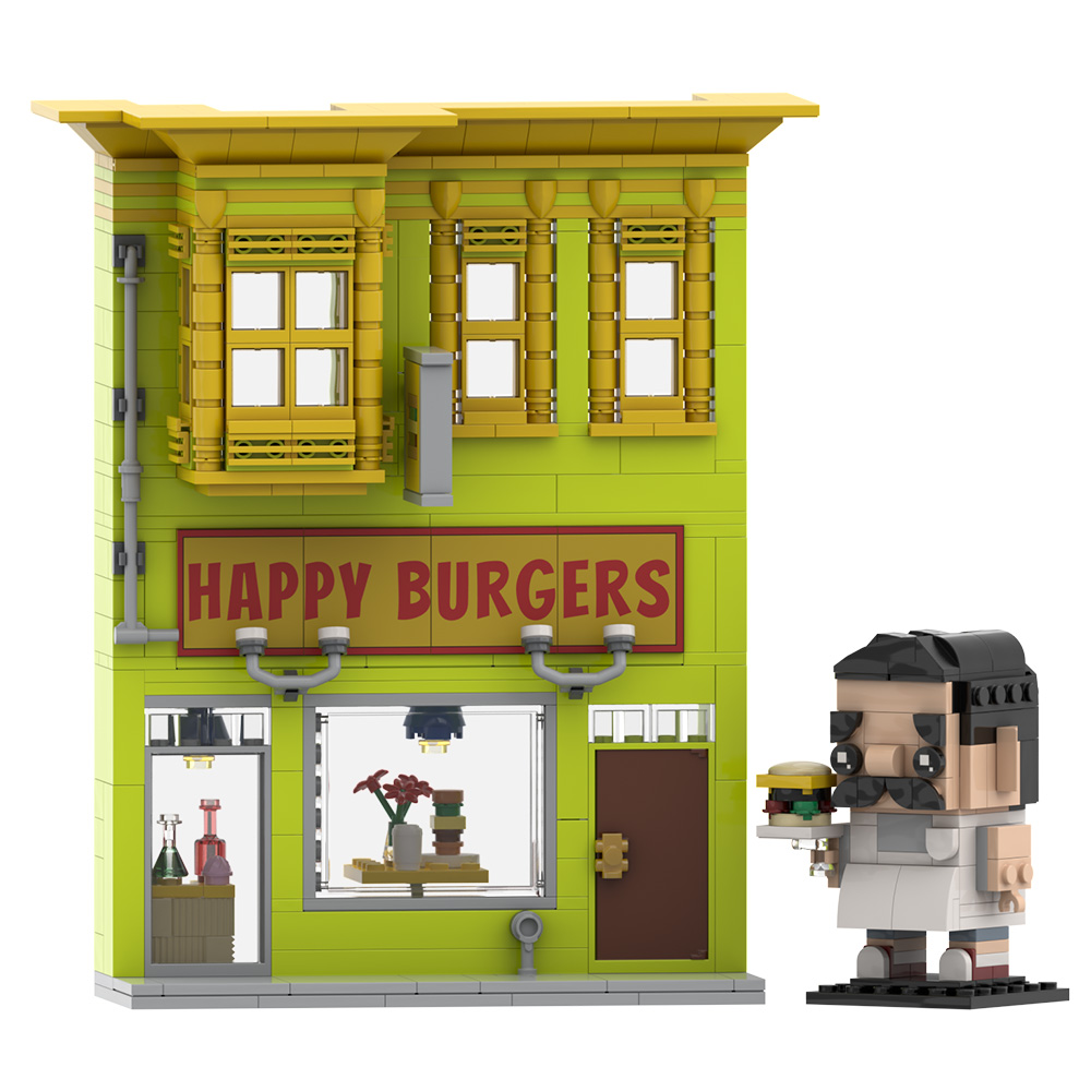 Gobricks MOC Bobs Burgers Bouw - Diy Electronics Shop recensie en prijs