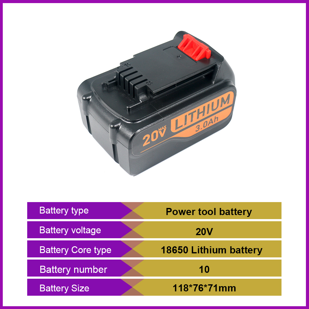 20V 2000mAh BL2018 vervangende - Black+Decker Tool Cordless recensie en prijs