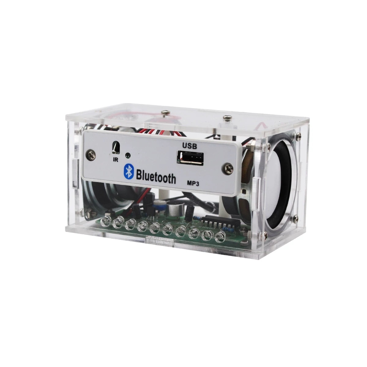 DIY witte stereo Bluetooth-lui - Diy Electronics Learning Kit recensie en prijs