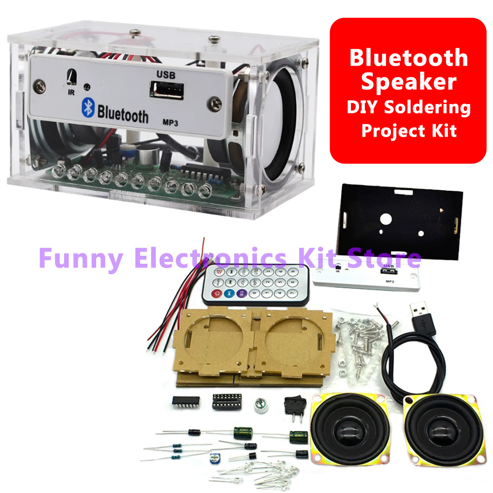 DIY Bluetooth-luidsprekerkit W - Diy Electronics Learning Kit recensie en prijs