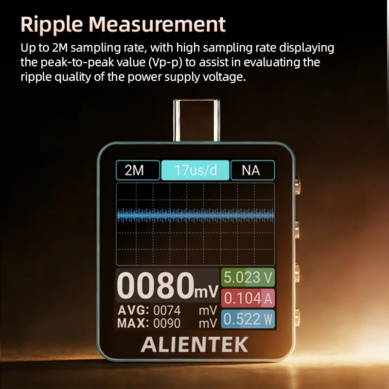 ALIENTEK C2 kleurenschermteste - Logic Analyzer Usb recensie en prijs
