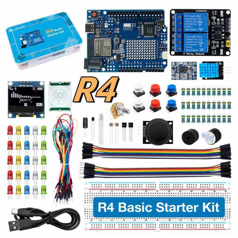 UNO R4 WiFi-compatibele ontwik - Diy Electronics Learning Kit recensie en prijs